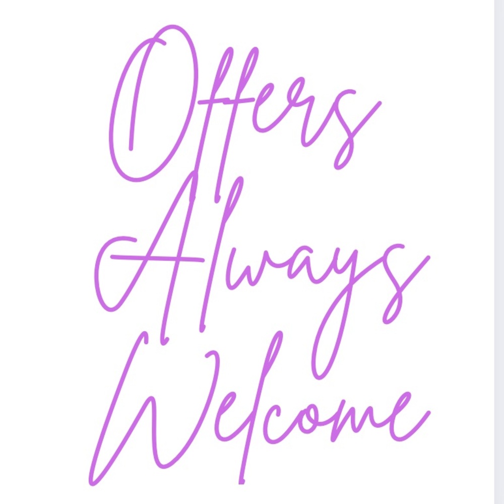 Offers Always Welcome!